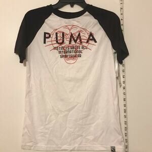 NWT Puma graphic Baseball Kids T-shirt Instincts Size Large